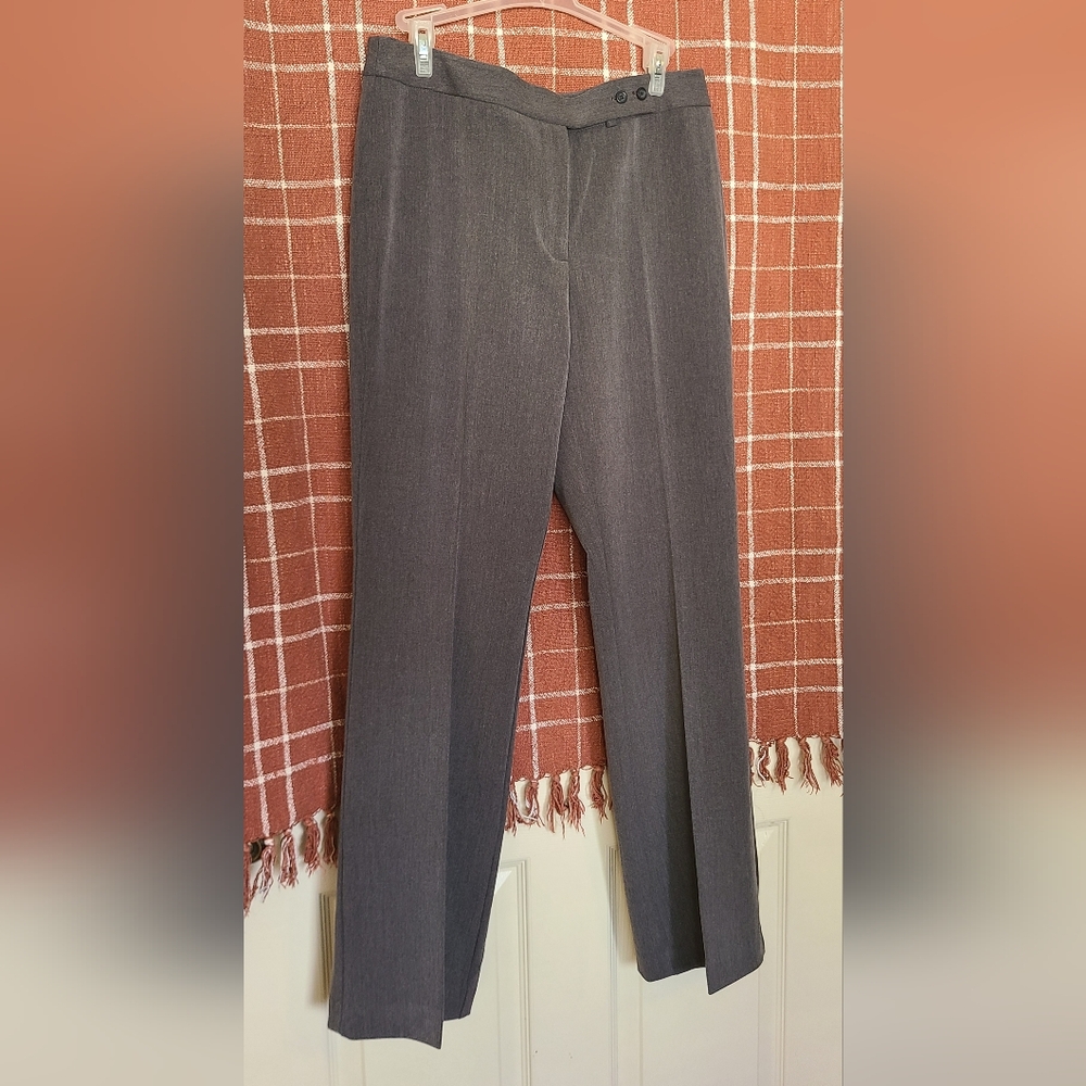 Sigrid Olsen Charcoal Dress Pants